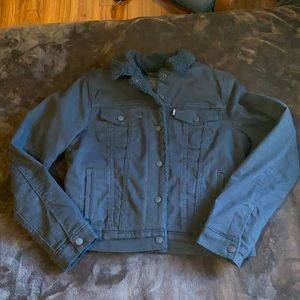 Women’s Levi’s Soft Lined Jean Jacket Black